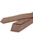 Altın Renk Kare Desen Slim Kravat SK7983 2