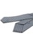 Gri Kare Desen Slim Kravat SK7979 2