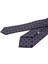 Füme Kare Desen Slim Kravat SK7953 2