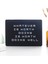 Yazı Panosu 63 Harfli Işıklı Yazı Panosu 21 x 14 cm Letter Board Duvar Monte Aparatlı Pegboard 3