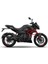 Bajaj Pulsar N250 Sağ Ufak Depo Önü Altı Radyatör Yanı Grenajı Siyah-Kırmızı A 2