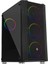 FC-9405G PANDA Gaming Kasa (Double Slim Ring RGB Fan + 650W 80+) 1