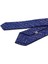 Mor - Lacivert Kum Desen Slim Kravat SK8022 2