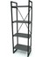 Nilamu Saksılık / 4 Raflı / Metal Aksamlı / Açık Raf / Kitaplık / Organizer / Ofis / Ev / Dekoratif 3