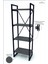 Nilamu Saksılık / 4 Raflı / Metal Aksamlı / Açık Raf / Kitaplık / Organizer / Ofis / Ev / Dekoratif 4