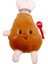 Sevimli Patates Kızartması Kolye Hamburger Topuzu Peluş Çanta Bebek Bebek Peluş Oyuncak (Yurt Dışından) 3