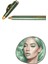 1 Adet Kahverengi - Yeşil Suya Dayanıklı Dudak Kalemi Eyeliner Kalemi Göz Altı Kaş Boyama Makyaj Kalemi Seti 4