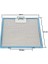 2 Adet 280X350 mm Iyi Kalite Alüminyum Davlumbaz Yağ Filtresi Alt Tırnak 12,5 Cm, Üst Tırnak Arası 4,5 cm A7 1