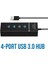 4 Port Hub USB 3.0 Çoğaltıcı Çoklayıcı Siyah 1ADET 3