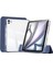 Apple iPad Pro 11inç M4/M5 Kılıf Kalem Bölmeli Akrilik Şeffaf Ayrılabilir Case 2024/2025 1
