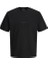 Jcotarmac Fabrıc Tee Ss Crew Neck Siyah Erkek T-Shirt 12273217 1