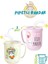 ModaCar Pipetli Bardak 2 li Momma Design 1