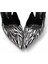 Zebra Desenli Deri Sandalet 4