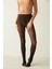 Thin Looking Içi Peluşlu Kışlık Termal Ten Görünümlü Siyah Peluş Tayt Külotlu Çorap 4