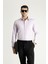 Uzun Kol Slim Fit Dar Kesim Pamuklu Non Iron Saten Klasik Gömlek 1