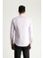Uzun Kol Slim Fit Dar Kesim Pamuklu Non Iron Saten Klasik Gömlek 4