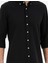 Erkek Siyah Slim Fit Uzun Kollu Gömlek 50283343-VR046 6