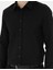 Erkek Siyah Slim Fit Armürlü Uzun Kollu Gömlek 50289391-VR046 6