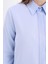 Mavi-Gizli Patlı Uzun Gömlek 5