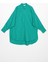 Yeşil-Oversize Cepli Gömlek Tunik 5