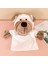Beyaz Shar Pei Köpek Rol Yapma Çocuk Yatıştırıcı El Kuklası Peluş Oyuncak 25CM (Yurt Dışından) 1