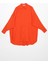 Turuncu-Oversize Cepli Gömlek Tunik 5