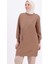 Vizon-Süs Fermuarlı Sweat Tunik 1
