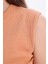 Açık Kiremit-Pamuklu Fitilli Kolsuz T-Shirt 5