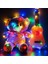 Pilli Yılbaşı Çam Ağacı Ev Süsleme Ledi 3m 28 Adet Ledli Işıklandırma Rgb LED Işık 5