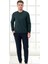 %100 Pamuk Selanik Örme Uzun Kol Erkek Pijama Takımı Kışlık 1