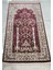 Bambu Halı Seccade Yumuşak Yüzey Sık Dokuma 10074 Saçaklı Kırmızı 70 x 120 cm 1