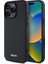iPhone 16 Pro Max Kılıf Dkny Orjinal Lisanslı Magsafe Özellikli Metal Logolu Pu Deri Grained Siyah 1