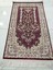 Bambu Halı Seccade Yumuşak Yüzey Sık Dokuma 10074 Saçaklı Kırmızı 70 x 120 cm 4