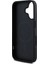 iPhone 16 Kılıf Dkny Orjinal Lisanslı Magsafe Şarj Özellikli Metal Logolu Pu Deri Grained Siyah 4