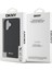 iPhone 16 Kılıf Dkny Orjinal Lisanslı Magsafe Şarj Özellikli Metal Logolu Pu Deri Grained Siyah 5