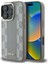 iPhone 16 Pro Kılıf Dkny Orjinal Lisanslı Magsafe Şarj Özellikli 3D Yazılı Checkered Pattern Bej 1