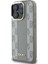 iPhone 16 Pro Kılıf Dkny Orjinal Lisanslı Magsafe Şarj Özellikli 3D Yazılı Checkered Pattern Bej 2