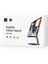 Apple iPad Air 11 2024 Tablet Standı ZM-310 360 Derece Dönebilen Magnetik Başlıklı Gri 5