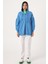 Saks-Oversize Kapüşonlu Yaka Detaylı Sweatshirt 2