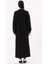 Siyah-Oversize Şardonlu Şerit Detaylı Sweatshirt 4