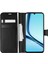 Realme Note 50 Kılıf Delux Leather Wallet Siyah 1