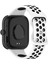 Xiaomi Mi Band 8 Pro Rainbow Gently Band Kordon Beyaz Siyah 2