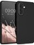 Matte Silicone Samsung Galaxy A36 Kılıf Siyah 1