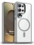 Samsung Galaxy S24 Ultra Kılıf Magsafe Shadow Planet Gri 1