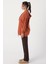 Tarçın-Oversize Kapüşonlu Yaka Detaylı Sweatshirt 3