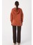 Tarçın-Oversize Kapüşonlu Yaka Detaylı Sweatshirt 4