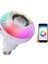 Bluetoothlu LED Ampül Hoparlör Mp3 Çalar Renkli LED Disko Ampül 1