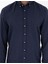 Erkek Lacivert Slim Fit Uzun Kollu Gömlek 50298570-VR033 6