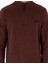 Erkek Kahverengi Regular Fit Yarım Fermuarlı Polar Sweatshirt 50298973-VR029 6