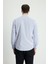 Uzun Kol Slim Fit Dar Kesim Çizgili Pamuklu Kolay Ütülenebilir Gömlek 2